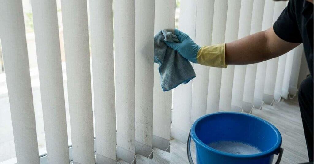Vertical Blinds & Window Blinds Deep Cleaning Service