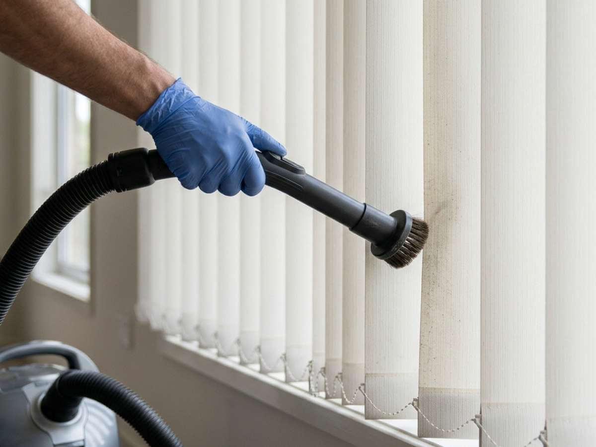 Vertical Blinds & Window Blinds Deep Cleaning Service